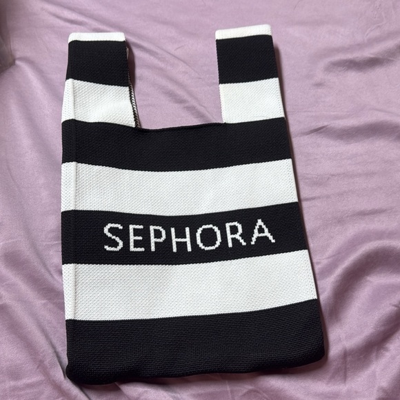 SEPHORA KNITTED TOTE BAG - Picture 3 of 4